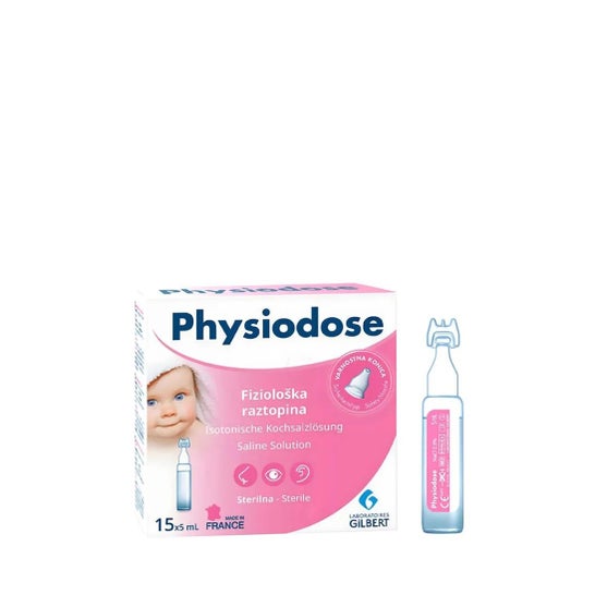 Physiodose Soro Fisiológico 15x5ml