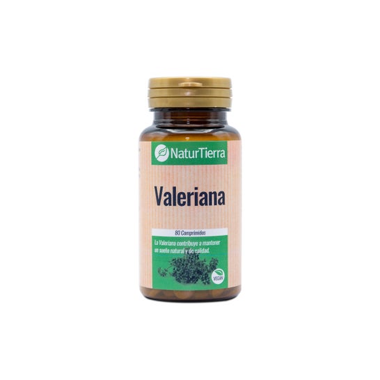Naturtierra Valeriana 80 Comprimés