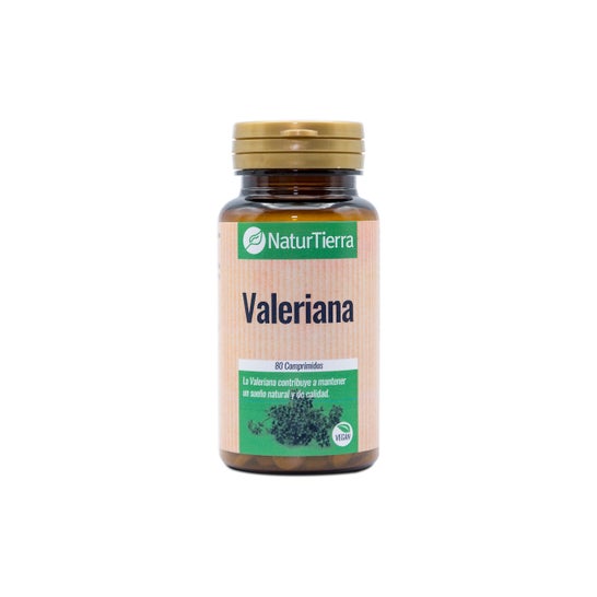 Naturtierra Valeriana 80 Comprimés