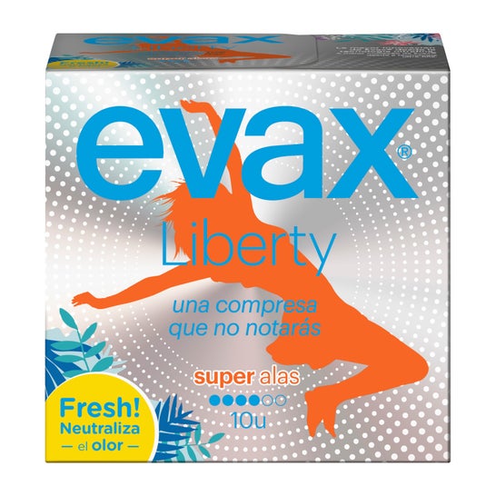 Evax Liberty super pads avec ailes 10 Unités