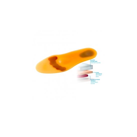 Comforsil Diabetic Total Care semelle intérieure en silicone résistante aux chocs T-XL 2 Unités