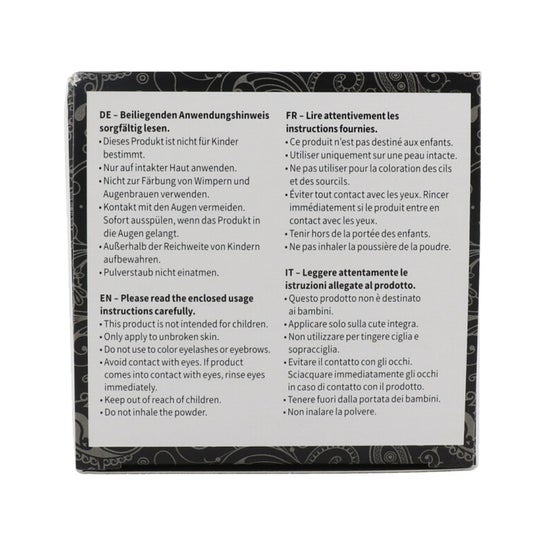 Khadi Herbal Teinture noire 100% Végéta 100g