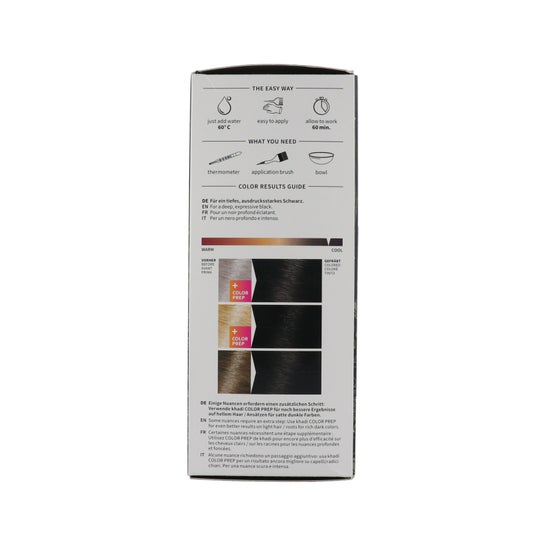 Khadi Herbal Teinture noire 100% Végéta 100g