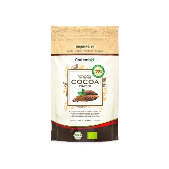 Nortembio Cacao Dégraissé Eco Poudre 130g