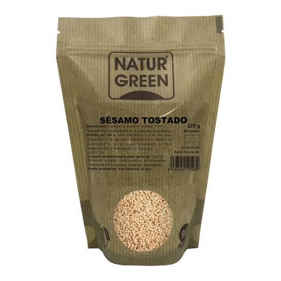 Naturgreen graines de sésame torréfié biologique 225g