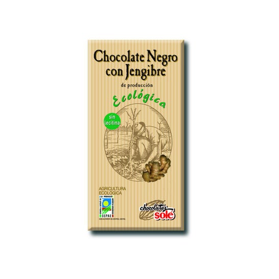 Chocolates Sole Chocolat Noir à la Cannelle 56% 100g
