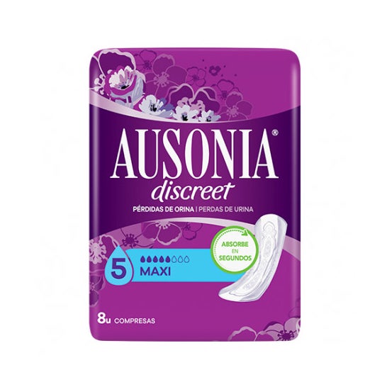 Ausonia Discreet Compress Maxi 8 unités