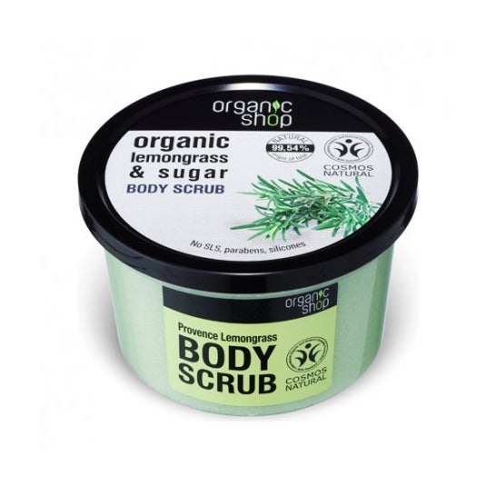 Organic Shop Exfoliating Body Scrub Provence Lemongrass 250ml