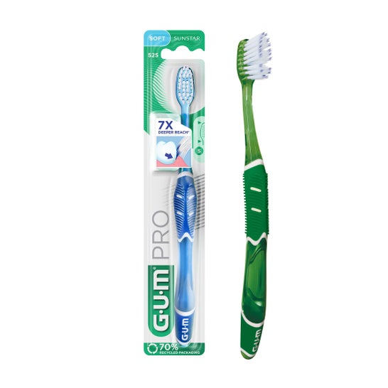 GUM Technique PRO Brosse Compacte Douce 1 Unité