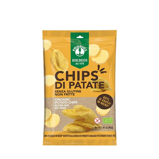 Probios Veggie Chips Potato Gluten Free 40g