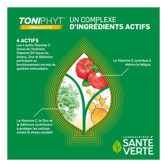 Santé Verte Toniphyt Immunité 30 Comprimés