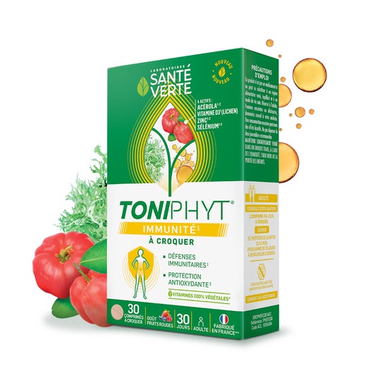 Santé Verte Toniphyt Immunité 30 Comprimés