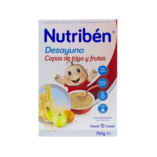 Nutribén™ flocons de blé petit-déjeuner avec fruits 750g