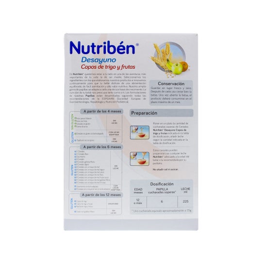 Nutribén™ flocons de blé petit-déjeuner avec fruits 750g