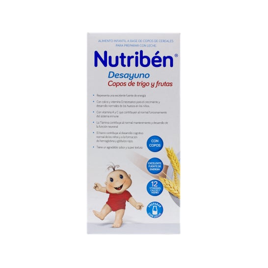Nutribén™ flocons de blé petit-déjeuner avec fruits 750g