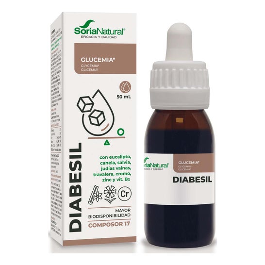 Soria Natural Composor 17 - Diabesil Complex 50ml