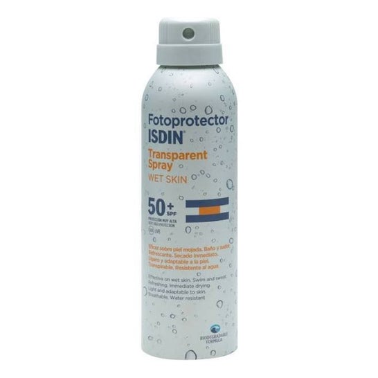 Isdin Fotoprotector Transparent Spray Wet Skin SPF50 250ml