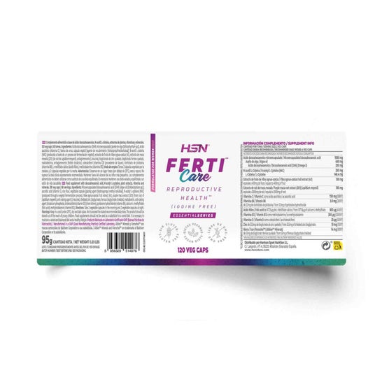 HSN Ferti Care Especial Mujer Sin Yodo 120vcaps