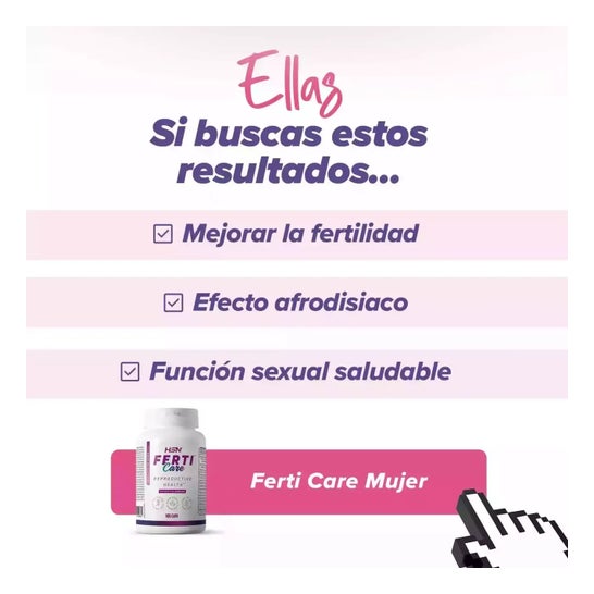 HSN Ferti Care Especial Mujer Sin Yodo 120vcaps