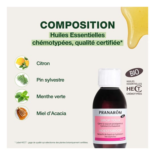 Pranarôm PranaBB Sirop Toux 120ml