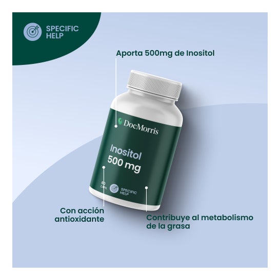 DocMorris Inositol 500mg 60 Gélules (Expire dans moins de 6 mois)