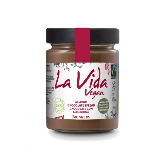La Vida Vegan Crème de cacao aux amandes 270g