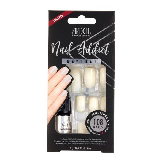 Ardell Nail Addict Natural Faux Ongles Ombre Fade 24uts