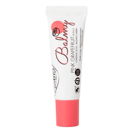 PuroBio Cosmetics Balmy Baume a Levres N°2 Pamplemousse 10ml