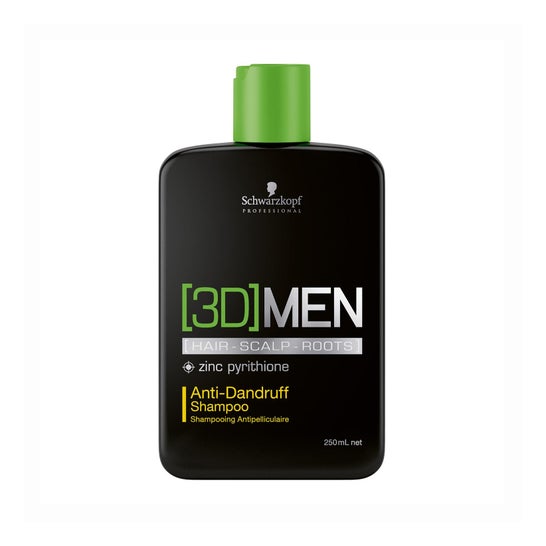 Schwarzkopf Shampooing antipelliculaire 3d Homme 250ml