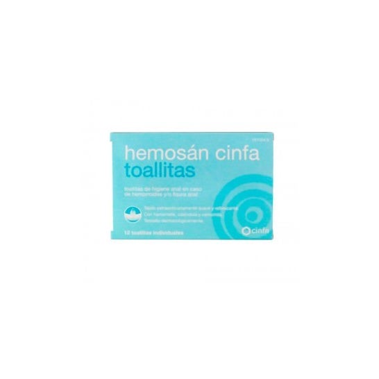 Hemosan lingettes 12uds