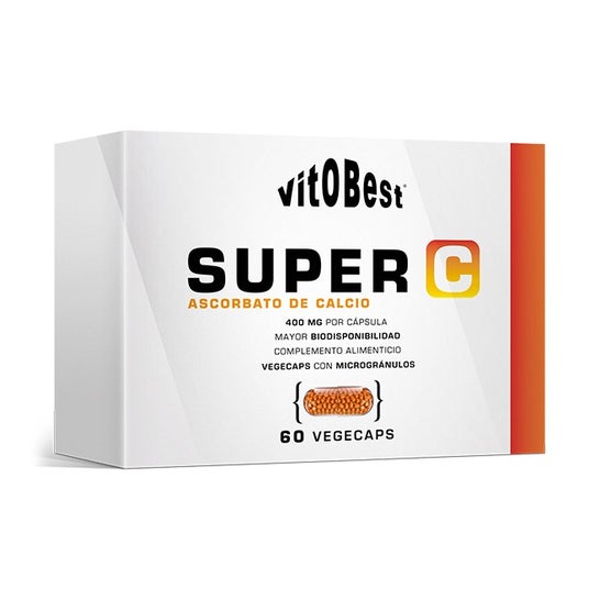 VitoBest Super C Ascorbate de Calcium 60caps