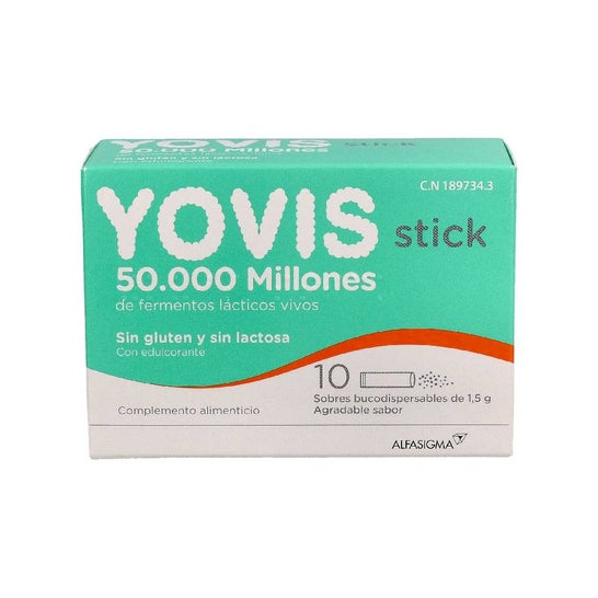 Yovis Stick 10 Enveloppes orales dispersibles