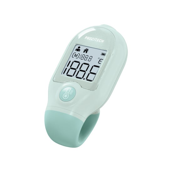 Precitech Thermomètre Sans Contact Mini Vert 1ut