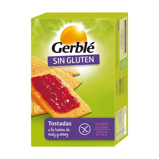 Gerble Tostadas Maíz Arroz sin Gluten BIo 250g