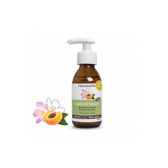 Pranarôm Huile de Massage Neutre Bio 100 Sélection