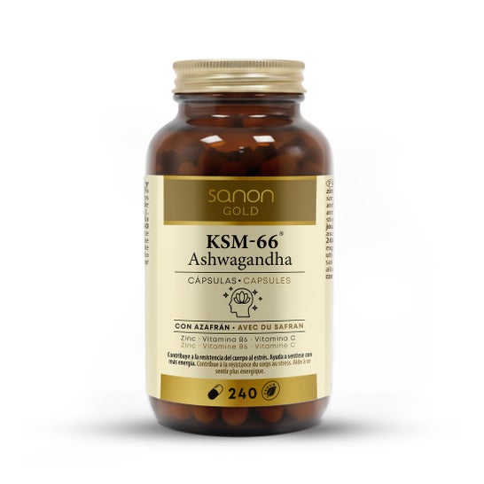 Sanon Gold Ashwagandha KSM-66 240 gélules