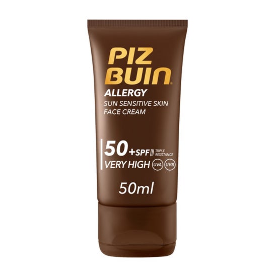 Piz Buin® Crème Visage Peau Sensible SPF50+ 50 ml