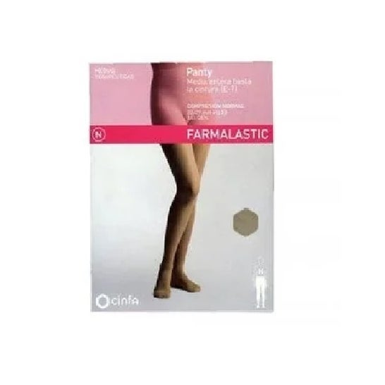 Farmalastic Panty (E-T) Compression Normale Beige TM
