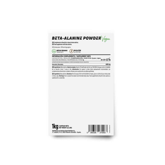 HSN Beta-Alanina en Polvo 1kg