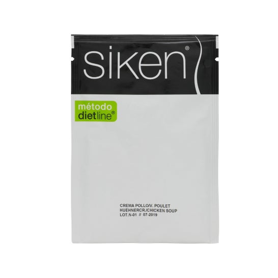 Siken Diet crème de poulet à la crème 7 sachets
