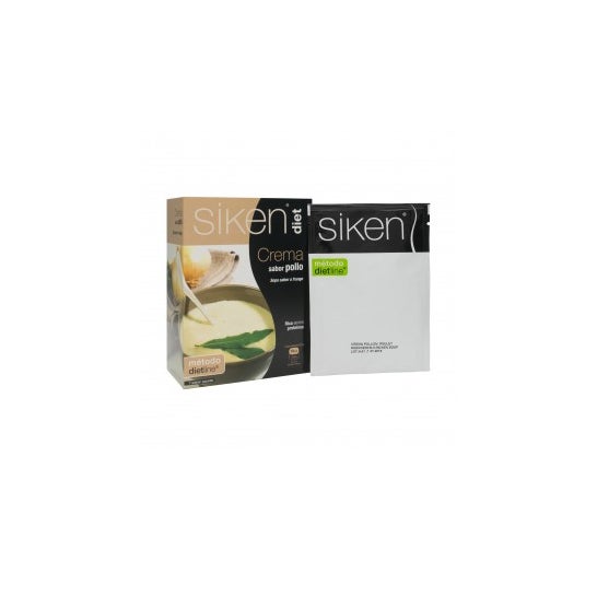 Siken Diet crème de poulet à la crème 7 sachets