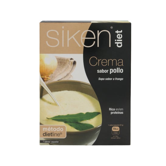 Siken Diet crème de poulet à la crème 7 sachets