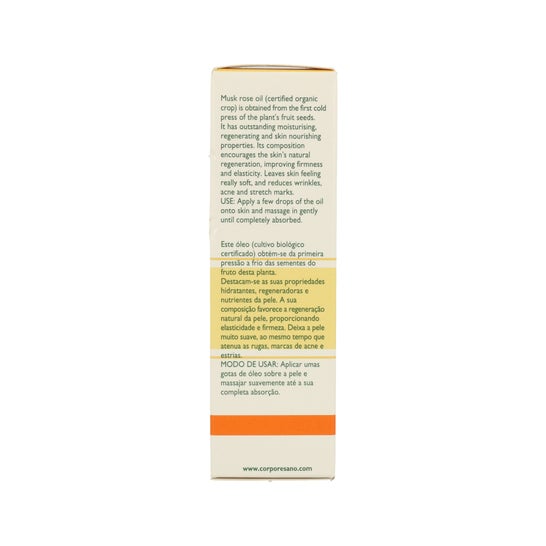 Corpore Sano Huile Rose Musquée 30ml Écologique