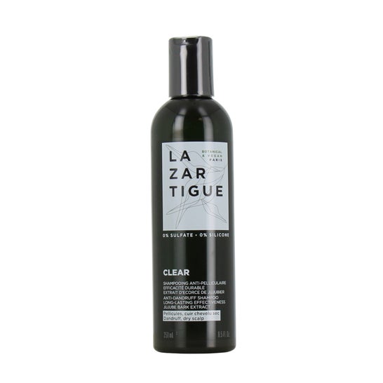 Lazartigue Clear Shampooing Anti-Pelliculaire Cuir Chevelu Sec 250 ml
