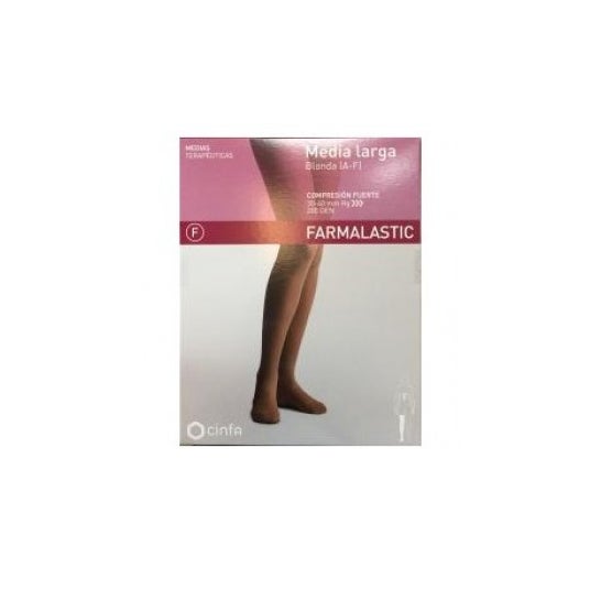 Farmalastic Bas Long (A-F) Compression Normale Beige TL