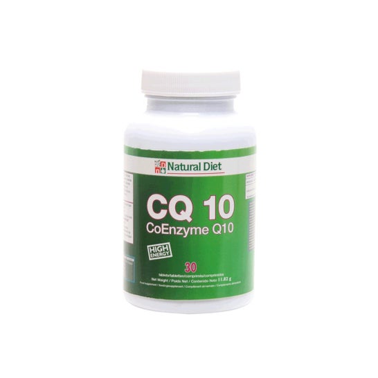 Coenzyme d'alimentation naturelle Q10 30 Compr