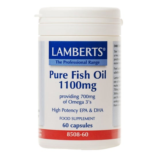 Lamberts huile de poisson pure 60caps