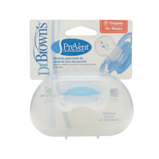 Tétine Dr Brown's Pacifier mamelon silicone Empêcher les dessins en couleur 1 pc