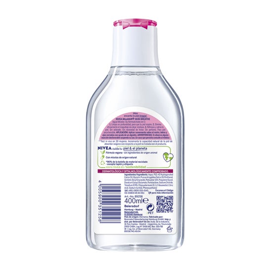 Nivea Água Micelar Pele Seca 400ml