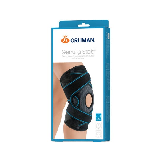 Orliman Genulig Stab Rodillera Ligamentaria Rotuliana Negra T3 1 ud